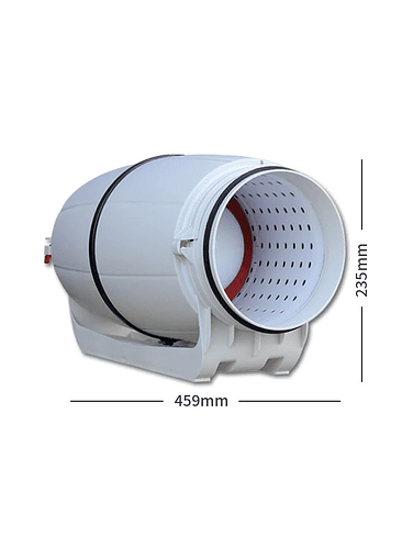 EXTRACTOR SILENCIOSO 200MM/1120MT3 2 VELOCIDADES - KASVI 1