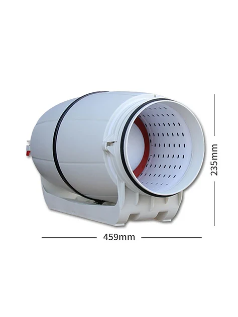 Extractor Silencioso 200Mm/1120Mt3 2 Velocidades - Kasvi 1