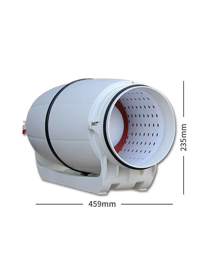 Extractor Silencioso 200Mm/1120Mt3 2 Velocidades - Kasvi 1