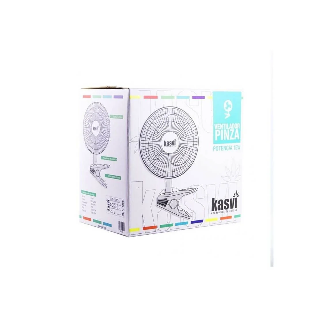 Ventilador A Pinza 15W-Kasvi 3