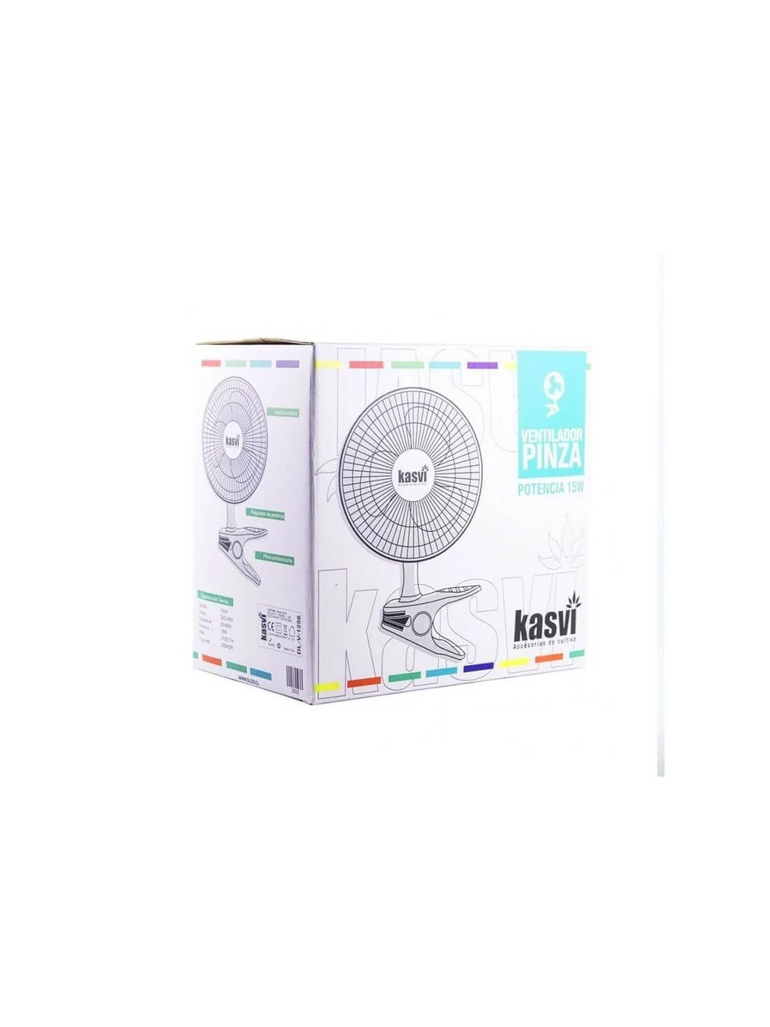 Ventilador A Pinza 15W-Kasvi 3