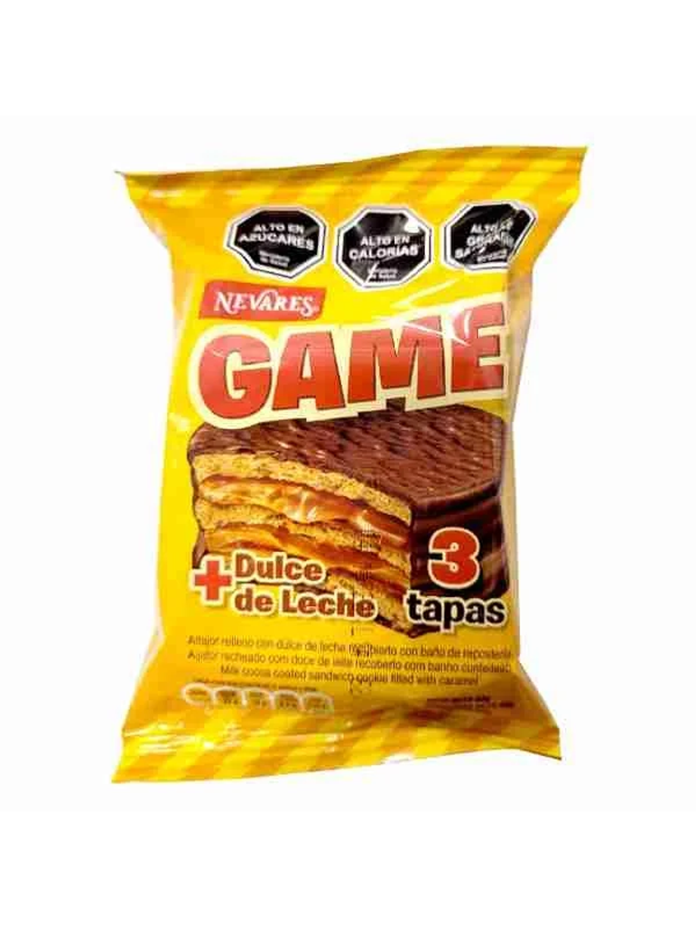 Alfajor Argentino Game 60Gr 1