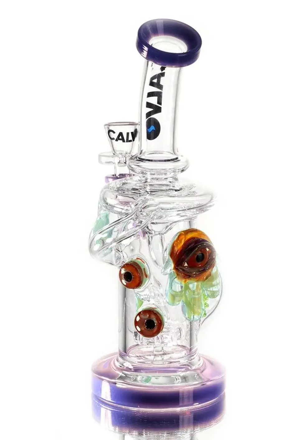 Big Eye Recycler-Calvo Glass 2