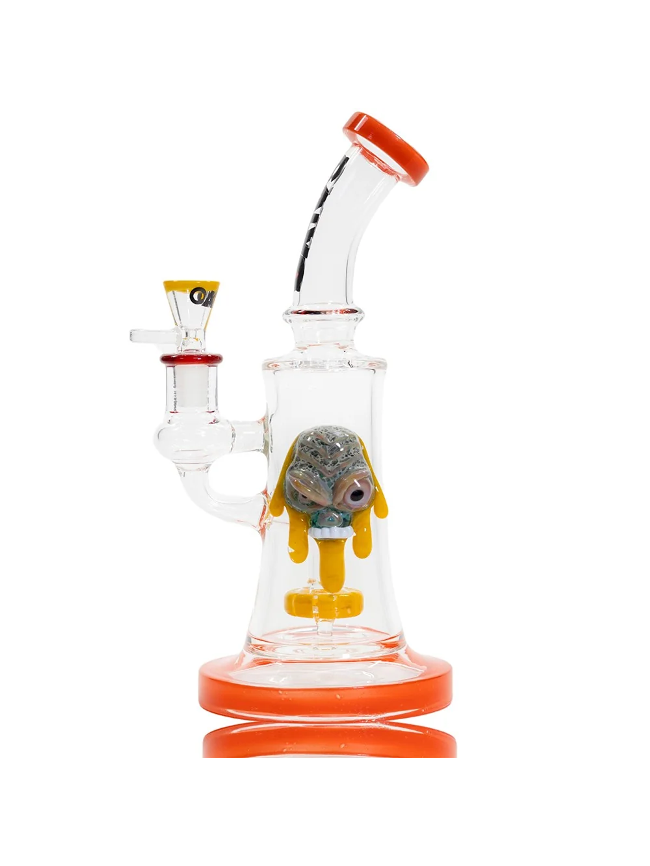 Rig Mad Face Orange-Calvo Glass 1