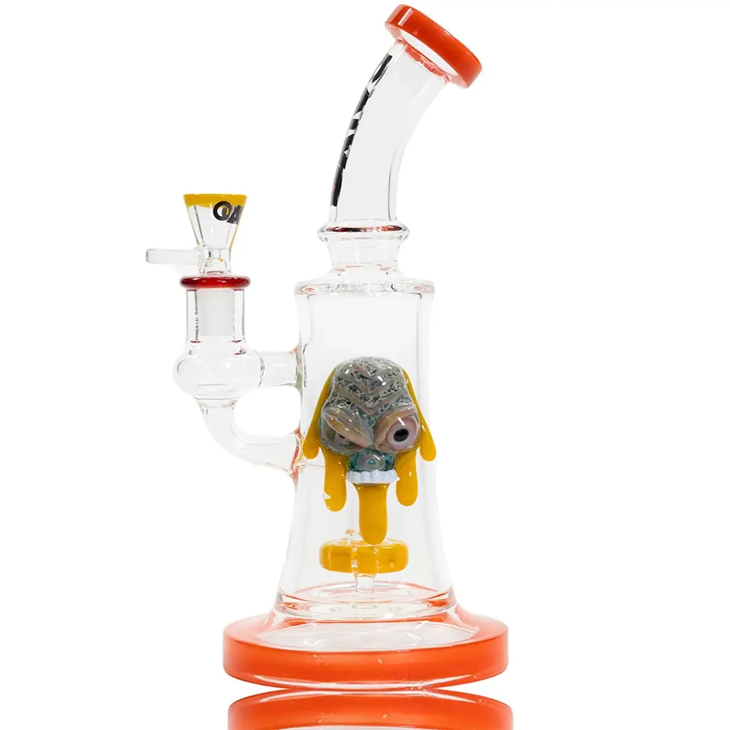 Rig Mad Face Orange-Calvo Glass 1