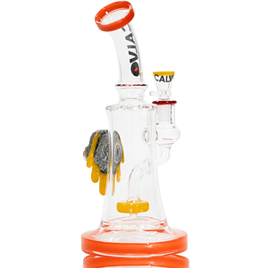 Rig Mad Face Orange-Calvo Glass