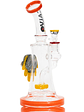RIG MAD FACE ORANGE-CALVO GLASS - Miniatura 2