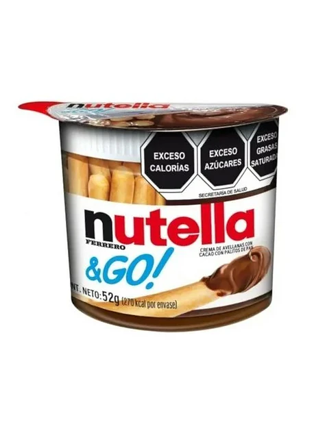 Crema De Avellana Untable Nutella & Go, 52 G 1