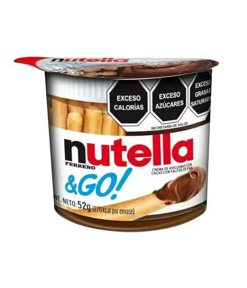 Crema De Avellana Untable Nutella & Go, 52 G
