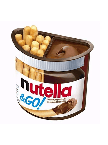 CREMA DE AVELLANA UNTABLE NUTELLA & GO, 52 G 2