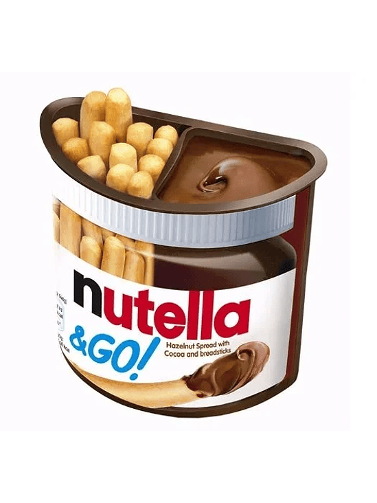CREMA DE AVELLANA UNTABLE NUTELLA & GO, 52 G 2