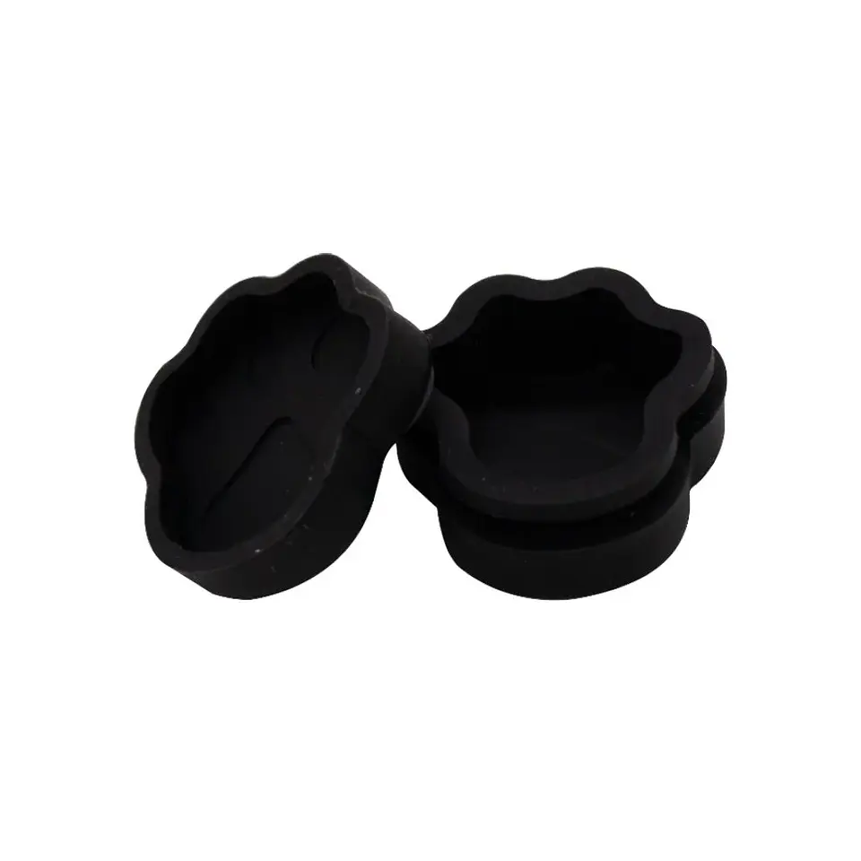 Contenedor Silicona Gato Colores Variados 2