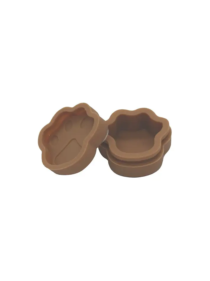 Contenedor Silicona Gato Colores Variados 5