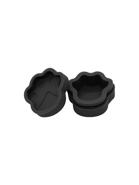 Contenedor Silicona Gato Colores Variados 6