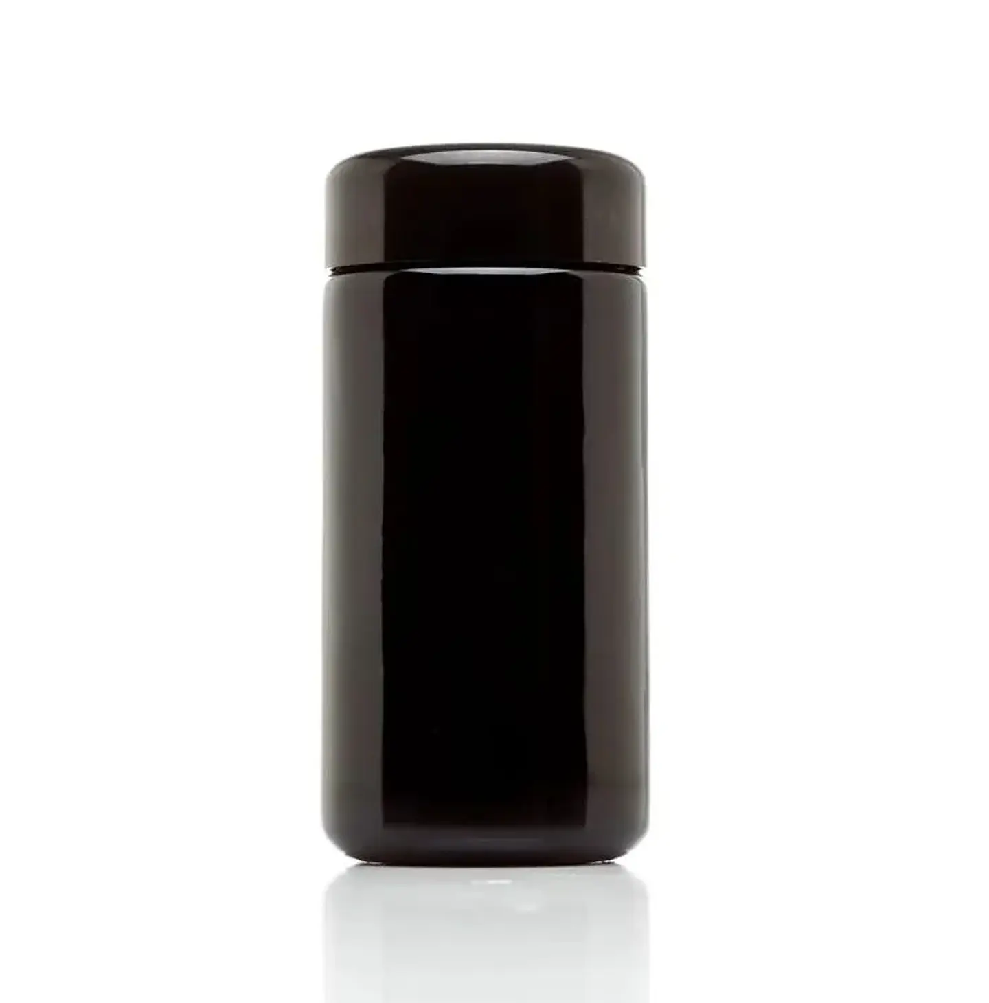 Contenedor Vidrio Negro Uv Con Tapa 1
