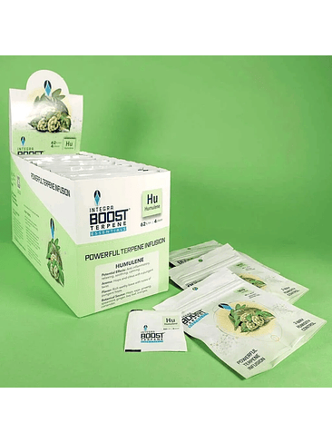REGULADOR DE HUMEDAD CON TERPENO HUMULENE 4G 62%-INTEGRA BOOST 1
