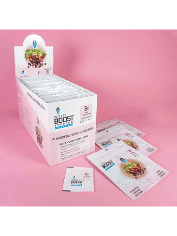 REGULADOR DE HUMEDAD CON TERPENO B-CARYOPHYLLENE 4G 62%-INTEGRA BOOST 1