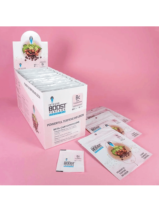 REGULADOR DE HUMEDAD CON TERPENO B-CARYOPHYLLENE 4G 62%-INTEGRA BOOST 1