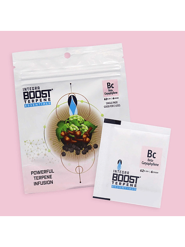 REGULADOR DE HUMEDAD CON TERPENO B-CARYOPHYLLENE 4G 62%-INTEGRA BOOST 2