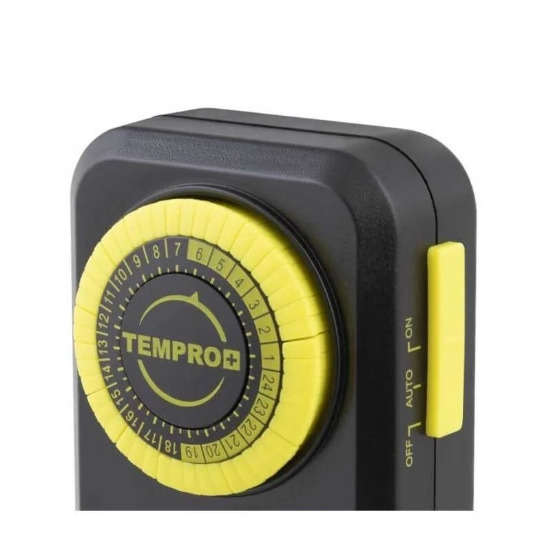 Tempro Analogue Timer Cl/It Plug - Garden Highpro 4