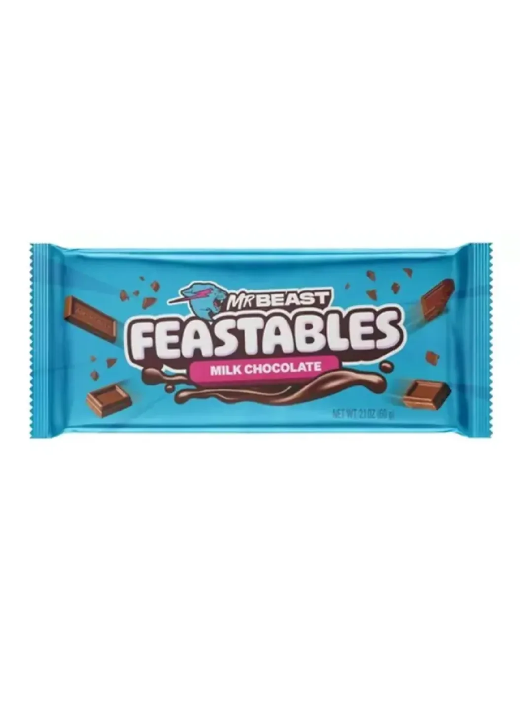 Milk Chocolate Bar 60Gr-Mr. Beast 1