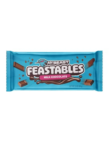 MILK CHOCOLATE BAR 60GR-MR. BEAST 1