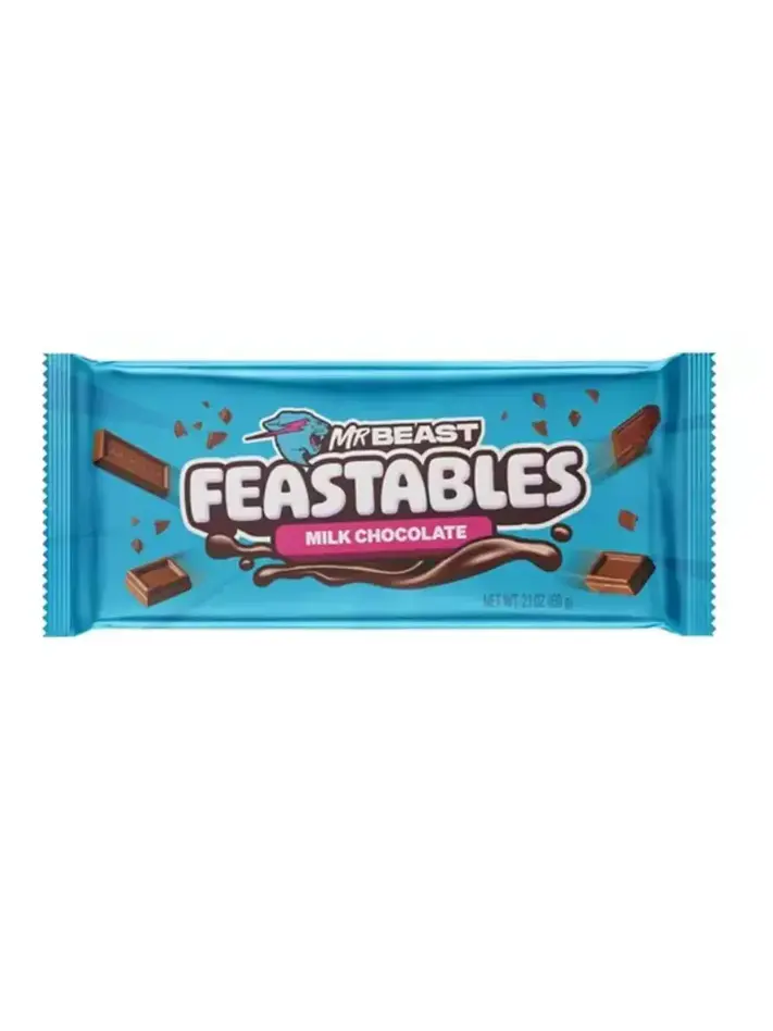 Milk Chocolate Bar 60Gr-Mr. Beast 1