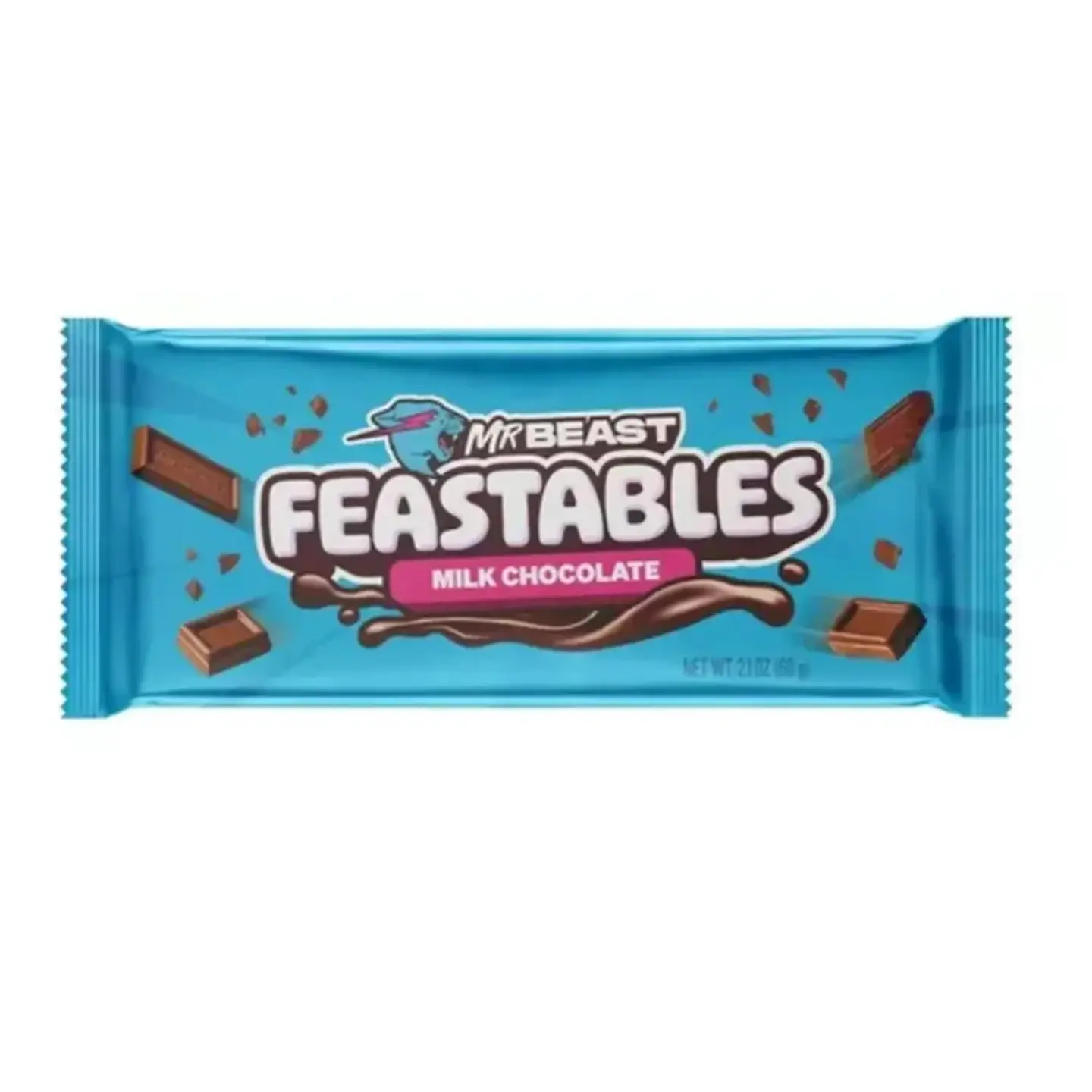 Milk Chocolate Bar 60Gr-Mr. Beast 1