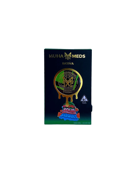 CARTRIDGE MUHA MEDS 0,8ML SOUR WATERMELON SQUIRT SATIVA (VACIO)-MUHA MEDS 1