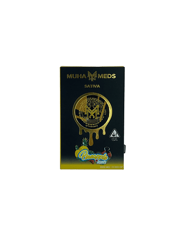 CARTRIDGE MUHA MEDS 0,8ML PINEAPPLE RUNTS SATIVA (VACIO)-MUHA MEDS 1