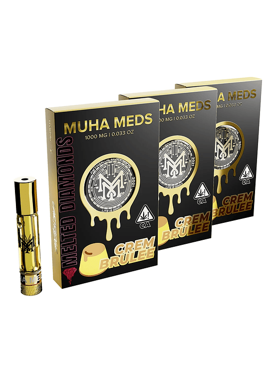CARTRIDGE MUHA MEDS 0,8ML APPLE GELATO ICE HYBRID (VACIO)-MUHA MEDS 1