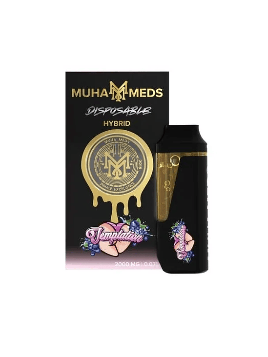 FULL CARTRIDGE POD BATERÍA INCLUIDA TEMTATION 2ML (VACIO)-MUHA MEDS 1