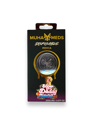 FULL CARTRIDGE POD BATERÍA INCLUIDA SUGAR DADDY 2ML (VACIO)-MUHA MEDS 1