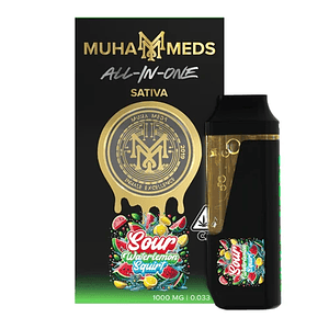 Full Cartridge Pod Batería Incluida Sour Watermelon 2Ml (Vacio)-Muha Meds