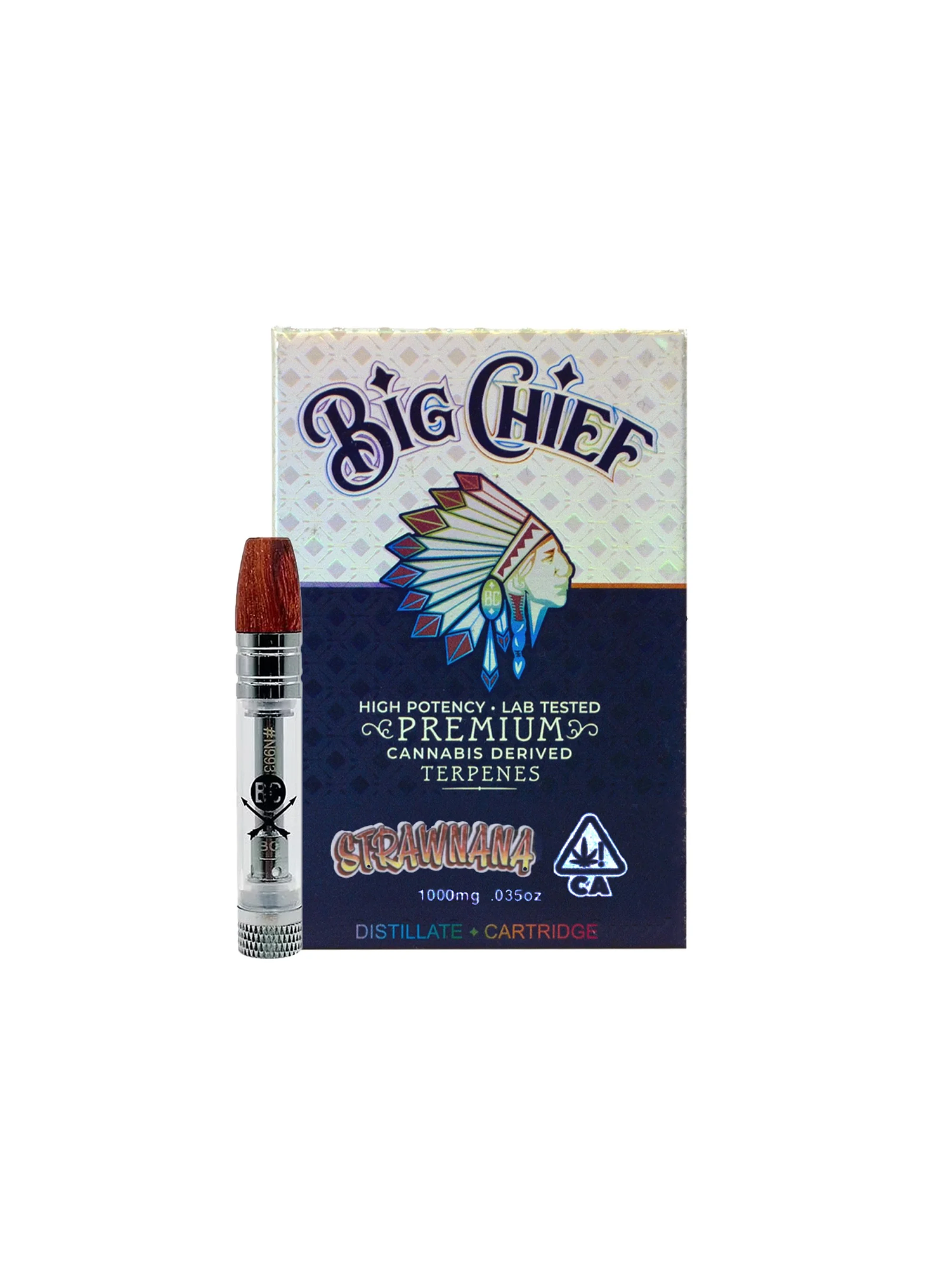 Cartridge Strawnana 1Ml (Vacio)-Big Chief 1