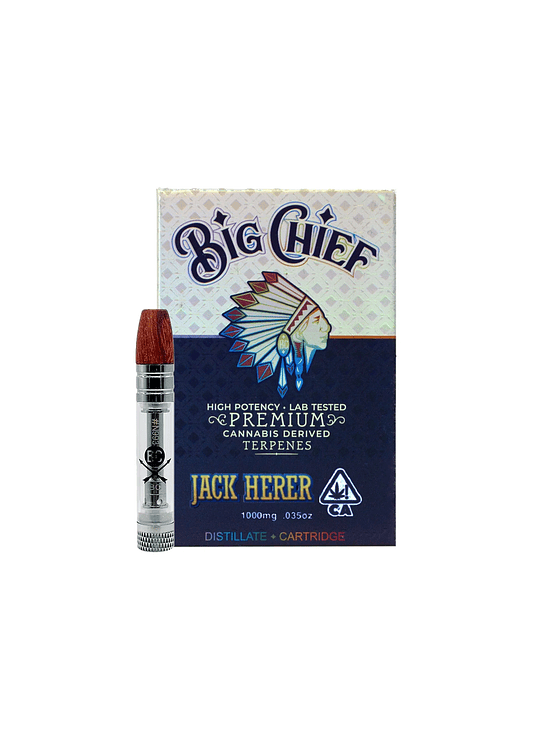 CARTRIDGE JACK HERER 1ML (VACIO)-BIG CHIEF 1
