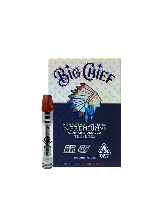 CARTRIDGE AK 47 1ML (VACIO)-BIG CHIEF 1