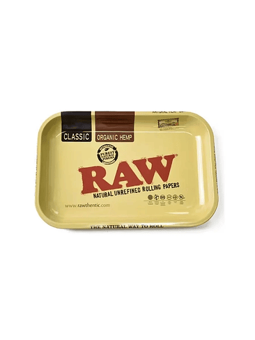 BANDEJA ROLADO METALICA 18X12CM RAW 2 1