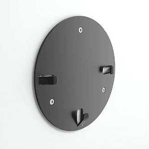 Wall Mount Black-Stundenglass