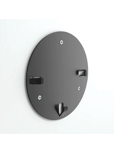 WALL MOUNT BLACK-STUNDENGLASS 1