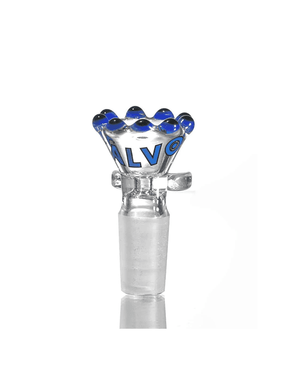 QUEMADOR PERLAS BLUE 18MM-CALVO GLASS 1