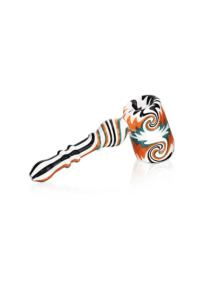 Wig Wag Hammer Pipe-Calvo Glass 1