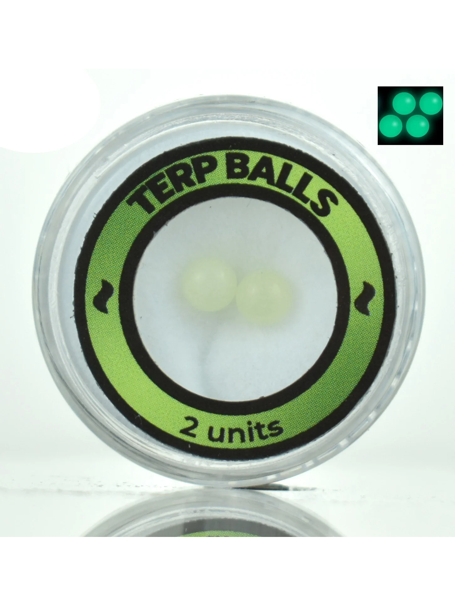 Luminous Terp Balls 4Mm Green (Glow In The Dark) 1