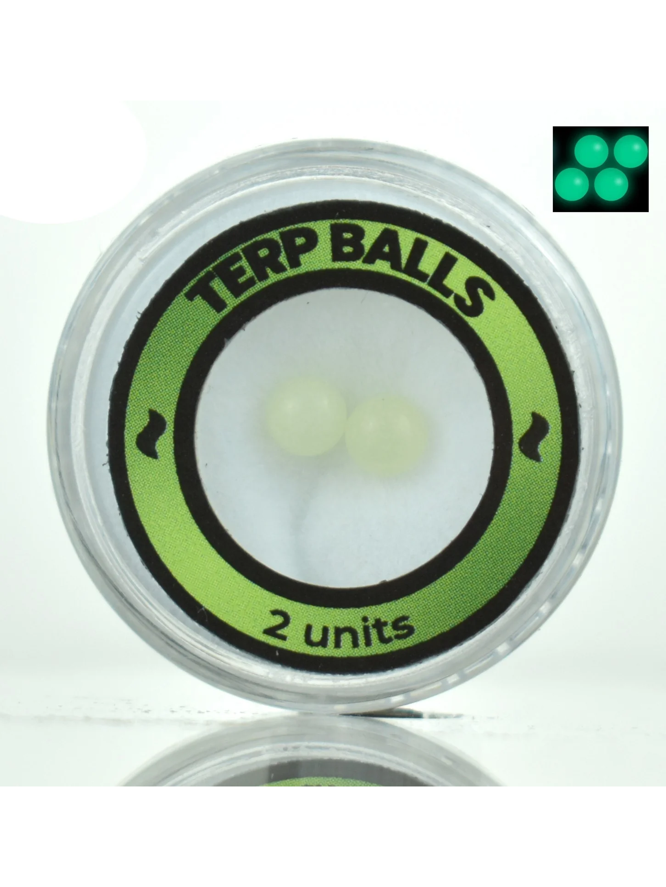 Luminous Terp Balls 4Mm Green (Glow In The Dark) 1