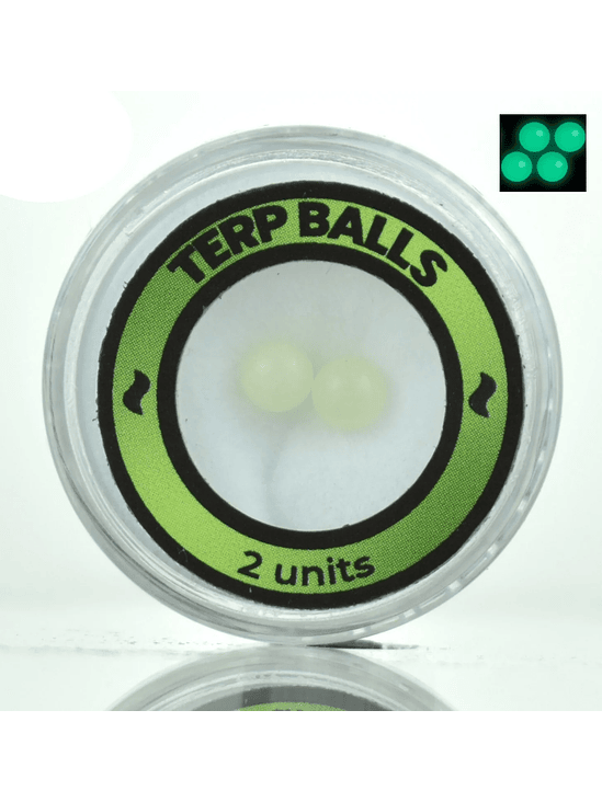 LUMINOUS TERP BALLS 4MM GREEN (GLOW IN THE DARK) 1