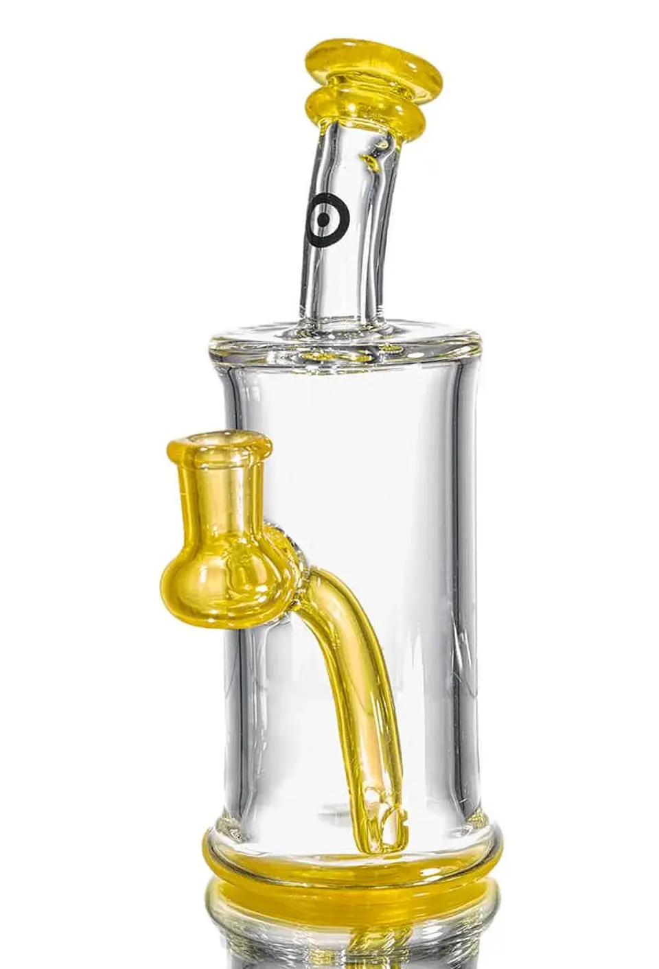 Lemon Drop Micro Rig Yellow-Calvo Glass 1