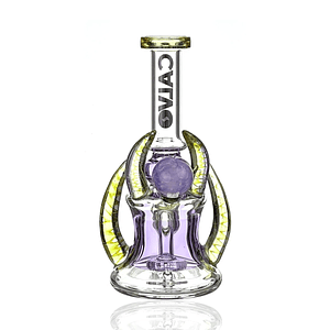 Rig Four Horn Purple-Calvo Glass