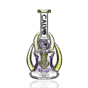 Rig Four Horn Purple-Calvo Glass