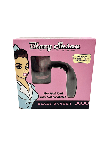BANGER CUARZO DISEÑO BS 14MM MACHO-BLAZY SUSAN 1