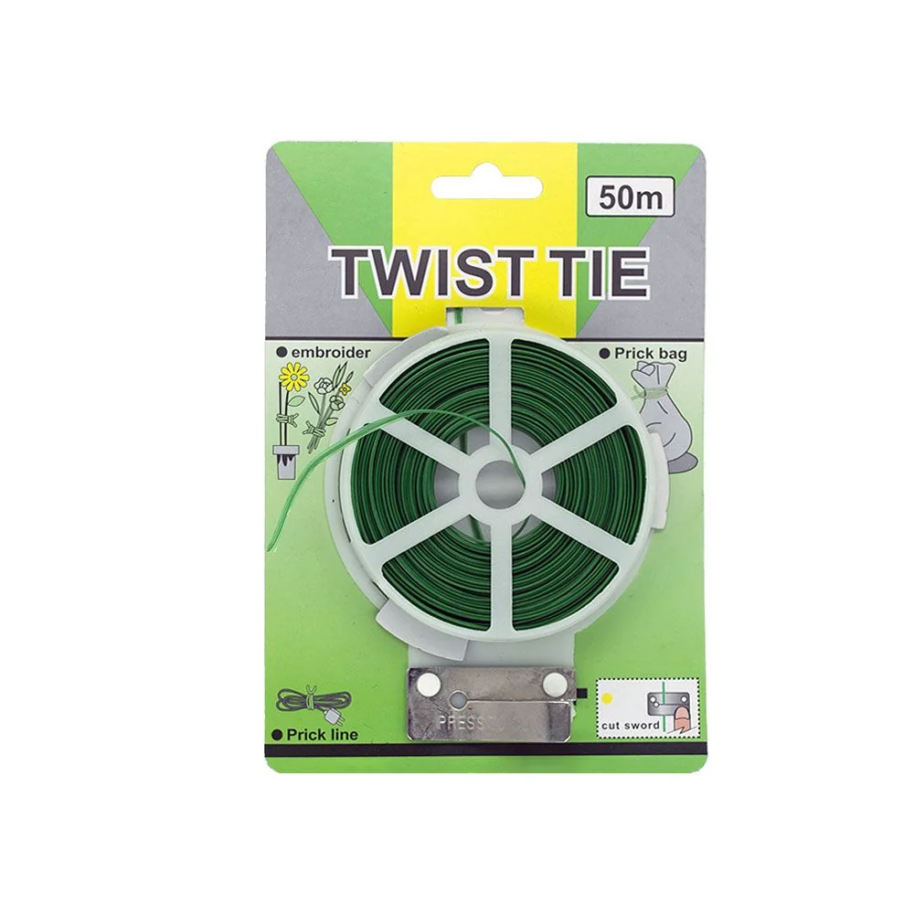 Cable Recubierto Twist Tie 50Mt 1